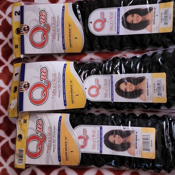 Que Milky selling Way Hair Weave Loose